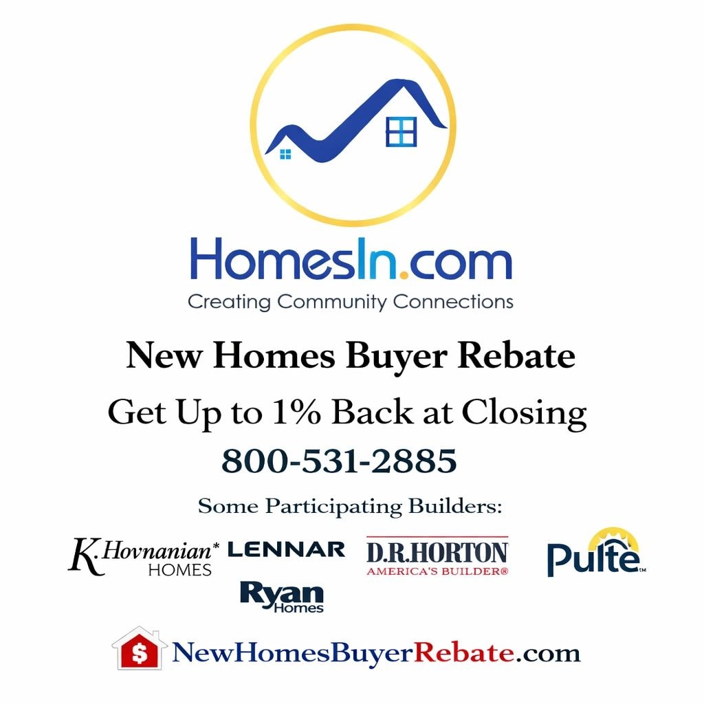 HomesIn.com new home buyer rebate — get cash back on your new construction purchase